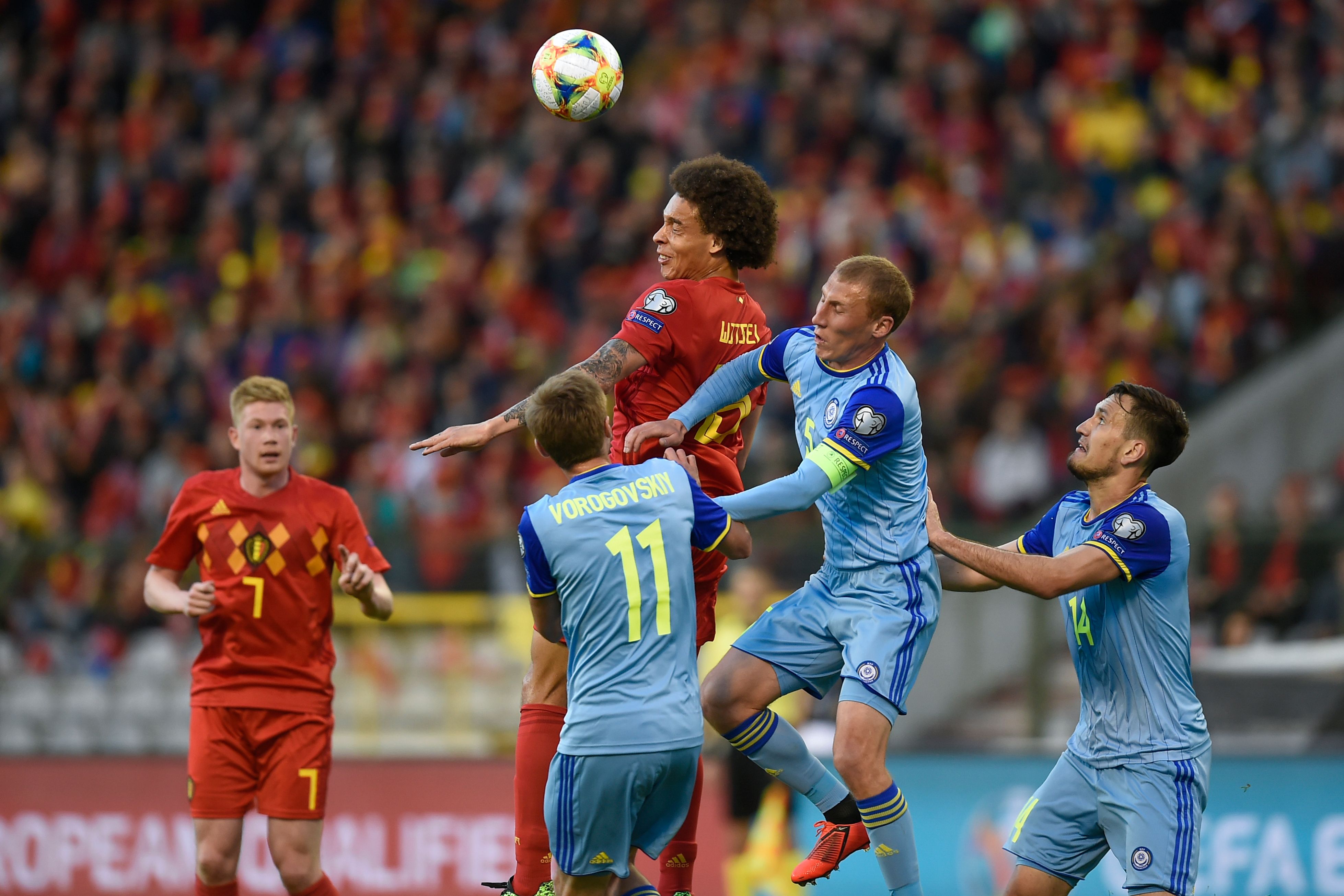 DB彩票平台-比利时战平哈萨克斯坦，领跑小组积分