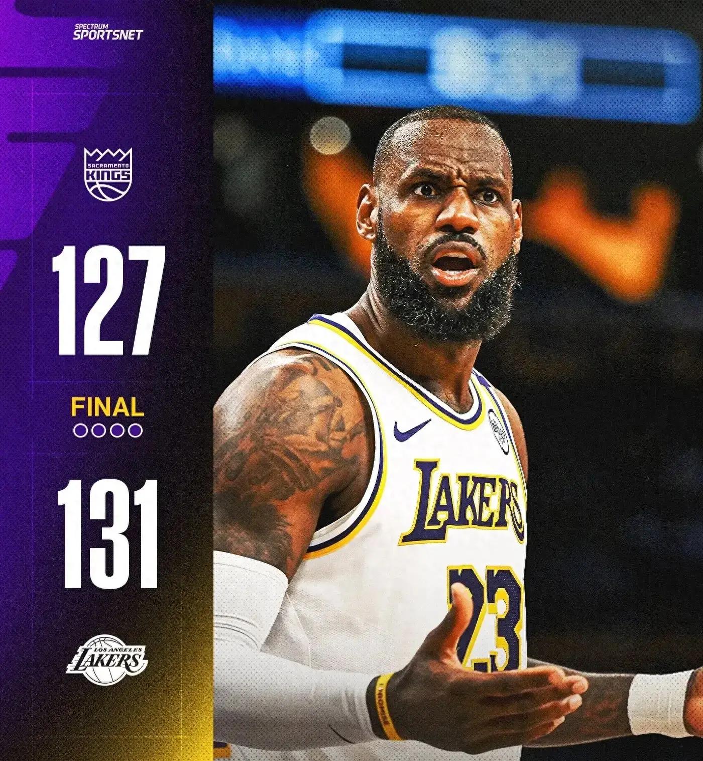 -湖人逆转胜星马，晋级季后赛