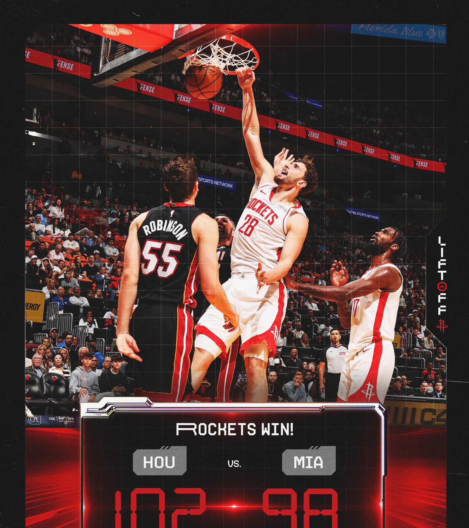 「热火击败76人，稳居东部榜首」